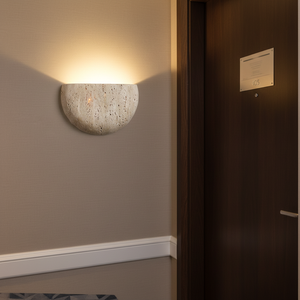 Modern Natural Travertine Wall Lamp up &amp; Down LED <strong>Sconce</strong> <strong>Light</strong> for Home Office in 60cm / 90cm / 120cm Sizes - Product Image 1