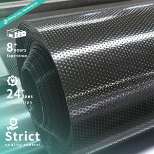แผ่นใยสังเคราะห์ HDPE สีดำทันสมัยสำหรับป้องกันการซึมผ่านในฟาร์มปลูกอะโซลลาและบ่อปลาดุก เป็นมิตรกับสิ่งแวดล้อม ทนทาน ดูแลง่าย - Product Image 1