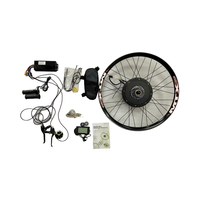 Kit de conversion de vélo électrique Ncycle 1500W 48V, moteur sans engrenage sans balais avec contrôleur double à onde sinusoïdale intelligente, écran couleur LCD