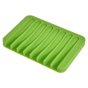Multi-Color Silicone Soap Dish Holder | Custom Soap <b>Tray</b> for <b>Bathroom</b> - Product Image 2