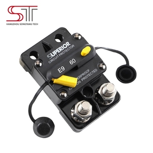 E9C 60 Amp reinicio manual impermeable 48VDC disyuntor marino para barco curricán - Product Image 4