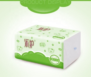 Rounuo heißer verkauf weiche pack gesichts tissue für baby pflege, 100% holz zellstoff, 2 lagen - Product Image 4