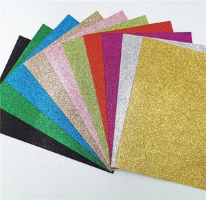 Pack complet Ever Bright sequin-vinyle adhésif pour coupe, Silhouette <span class=keywords><strong>camée</strong></span> et couteaux artisanaux- (16) 12 po x 12 po feuilles - Product Image 2