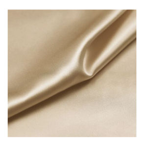 बहुत भारी सैटिन 100% रेशम कपड़े 30 मीटर/मी 43 "114 सेमी शैंपेन सादे शाम की पोशाक पोशाक पोशाक पोशाक पोशाक पोशाक पोशाक पोशाक पोशाक के लिए - Product Image 1