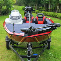 Certifié CE KINOCEAN Nouveau bateau de pêche à l'achigan en aluminium à vendre