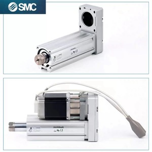 Cylindre électrique SMC LEY32S3C-200B-S2A2H à double action, type fin, connexion filetée - Product Image 4