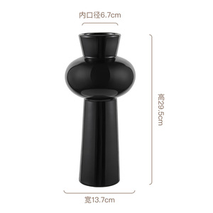 Ornement intérieur de salon <span class=keywords><strong>Ikebana</strong></span> <span class=keywords><strong>japonais</strong></span> unique personnalisé Vases nordiques modernes <span class=keywords><strong>Vase</strong></span> à fleurs en céramique pour la décoration intérieure - Product Image 6