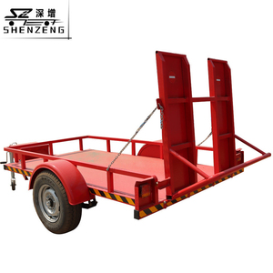 <span class=keywords><strong>Remorque</strong></span> de transport de robot de lutte contre l'incendie <span class=keywords><strong>Remorque</strong></span> de transporteur de voiture à deux roues à vendre - Product Image 3