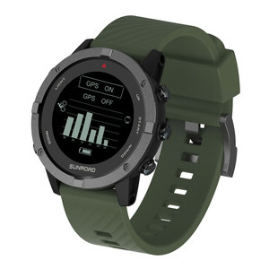Montre connectée GPS Sunroad pour le sport, suivi d'activité, course à pied, natation, cyclisme, escalade, randonnée, altimètre, baromètre, boussole, survie, camping - Product Image 1