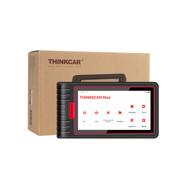 THINKSCAN MAX Professional Car VIN Auto Scanner All System Active Test ECU Coding 28 Reset OBD2 Code Reader Diagnostic Tools