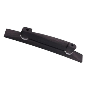 Puente de madera de ébano duradero para guitarra jazz archtop de 6 cuerdas, piezas de repuesto - Product Image 3
