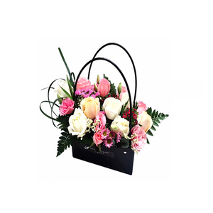 Logotipo personalizado impreso y caja <span class=keywords><strong>de</strong></span> flores para el Día <span class=keywords><strong>de</strong></span> <span class=keywords><strong>San</strong></span> Valentín regalos con mango - Product Image 1