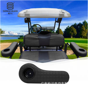Barres de maintien en mousse noires CIUB pour voiturettes de golf EZGO YAMAHA avec kit d'installation - Source directe du fabricant - Product Image 2