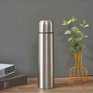 Stainless Steel Vacuum Flask Set with 2 Mugs Travel <b>Thermos</b> Bottle TV-1004 - Product Image 3