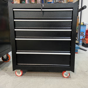 Armoires à <span class=keywords><strong>outils</strong></span> pour réparation automobile Boîte à <span class=keywords><strong>outils</strong></span> de garage en acier <span class=keywords><strong>sur</strong></span> roues avec 5 tiroirs/5 tiroirs Armoire à <span class=keywords><strong>outils</strong></span> - Product Image 4