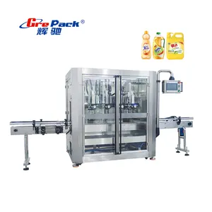 High-Speed Automatic 2 Nozzles Tracking Paste Liquid Filling Machine Shampoo Lotion Detergent Bottle Filling Machine