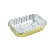 Outils à pizza jetables durables en métal Plateaux de buffet pour four à vapeur profonde demi-taille Couvercles de collecte de graisse de grillage Casseroles en papier d'aluminium