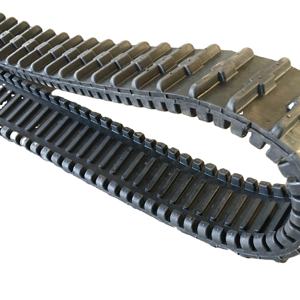 Pistes en caoutchouc avec lien latéral, pour petit Robot, épaisseur de <span class=keywords><strong>100mm</strong></span> - Product Image 1