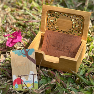 Cartes de membre en bois de noyer noir, conception étanche NFC, impression personnalisée, gravure laser pour contrôle d'accès aux portes des membres - Product Image 1