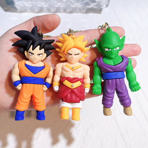 Vente en gros de <span class=keywords><strong>porte</strong></span>-clés en PVC 3D, accessoires mignons de dessins animés, <span class=keywords><strong>porte</strong></span>-clés Son <span class=keywords><strong>Goku</strong></span> - Product Image 4