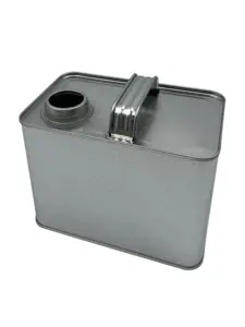 Boîtes de conserve rectangulaires en métal 2L directement vendues par l'usine pour l'emballage et le stockage alimentaire Boîte de café thé et sucre