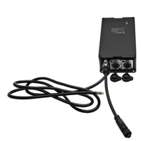 Contrôleur DMX Artnet professionnel étanche IP65 - 4 univers, port unique, contrôleur d'éclairage LED pour scène et événements en extérieur