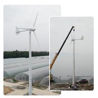 NUUKO Éoliennes 5000W 8kw 10kw 48V 96V 120V 220V Tension Système de production d'énergie éolienne pour usage domestique