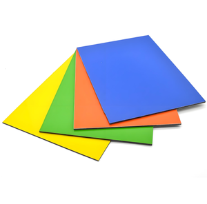 3mm光沢ホワイトシングルボードアルミニウム複合パネルACP製品 - Product Image 4