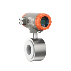 dye drilling mud flow meter digital pole water flow meter 4-20ma output seawater electromagnetic flowmeter