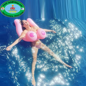 Flotteur de piscine gonflable pour femmes, pour s'amuser dans l'eau en été, avec décolleté - Product Image 1