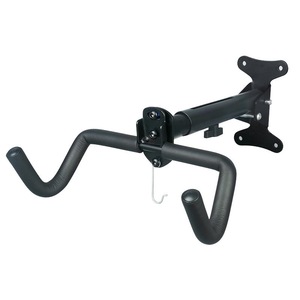 Soporte de Suspensión para Bicicletas BTS BT6, Negro, 1.3 kg, con Ganchos y Rieles para Garaje, Apartamento, Hogar y Oficina - Product Image 1