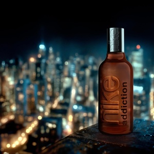 Perfume y Desodorante en Spray para Hombre For Addiction, 100ml + 200ml, Aroma Amaderado Balsámico Masculino Natural - Product Image 4