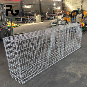 Boîte de gabions ornée de pierres soudées, transparente, pour la décoration de jardin - Product Image 3