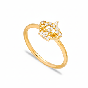 Corona diseño circón elegante anillo de racimo venta al por Mayor turco hecho a mano 925 joyería de plata esterlina - Product Image 2