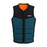 Veste de sauvetage en néoprène pour hommes, vente en gros, pour wakeboard, wakesurf, jet-boat, ski nautique, gilet de sauvetage, chalecos salvavidas ratunkowe meskie