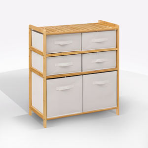 Cómoda Doble con 6 Cajones, 66x33 cm, Altura 78.5 cm - Product Image 1