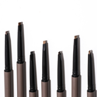 Crayon à sourcils imperméable personnalisé à marque privée avec brosse, ensemble de crayons à sourcils, emballage, stylo à sourcils