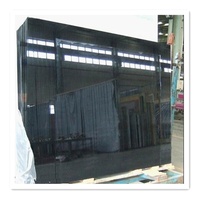 Panneau de verre trempé rond noir de 10 mm, 8 mm, 6 mm, 5 mm, 4 mm, bon prix, verre trempé teinté noir