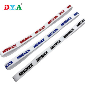 Fabricante personalizado logotipo impresso nylon elástico para esportes headbands vestuário decorativo pescoço fita - Product Image 3
