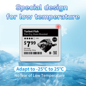 Étiquette de prix numérique ESL MinewTag 2 couleurs, écran E-Ink numérique NFC, étiquette ESL 4,2 pouces, étiquette E-Ink bicolore, étiquette électronique pour les rayons de magasin de fruits - Product Image 5