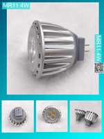 4 w 3 watts 2 watts module point lentille gu4 led mr11 blanc chaud blanc froid rvb petit spot led ampoule 12v 24v AC
