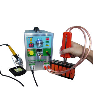 4-en-1 Mig Pulse 18650 Battery Spot Welder Machine 709AD + 70B Welding Pen Double LED Display New Condition Soldering Iron - Product Image 2