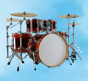 Wholesale Factory Mixed Batch Poplar Wood Kids <b>Drum</b> Set, Customizable Children Percussion Instrument Wholesale - Product Image 3
