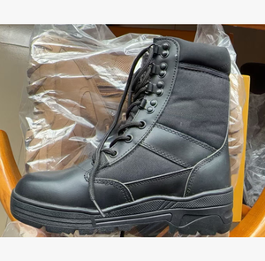 HBA0105 Low Price Wholesale khaki <b>black</b> Outdoor Men <b>Boots</b> Custom Leather <b>Boots</b> Men - Product Image 6