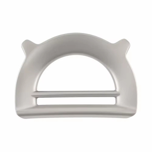 เหล็กกล้าไร้สนิมเกรดสำหรับงานทางทะเล 316 ขนาด 8x50 มม. พร้อมห่วงรูปตัว D และปลอกเหล็ก - Product Image 2