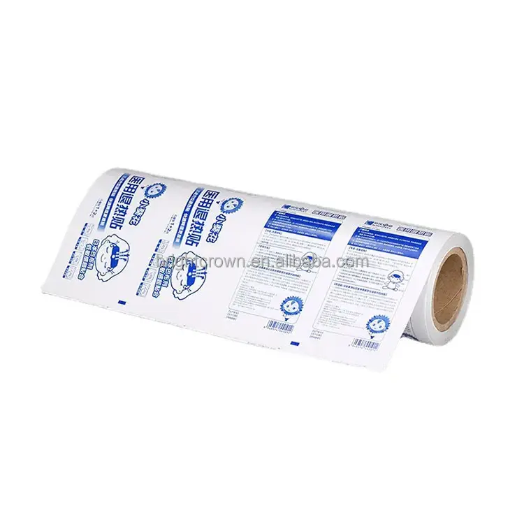 Commercio all'ingrosso miglior prezzo foglio di carta di alluminio rotolo di carta stampata foglio di carta di alluminio per la preparazione di alcol pad