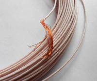 Fil isolé PTFE en cuivre nu résistant aux hautes températures 22AWG