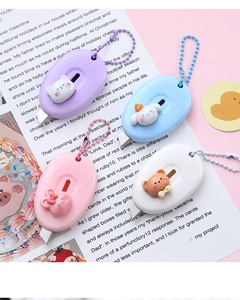Mini couteau de découpe de papier utilitaire kawaii de dessin animé de bureau portable pour les filles - Product Image 5