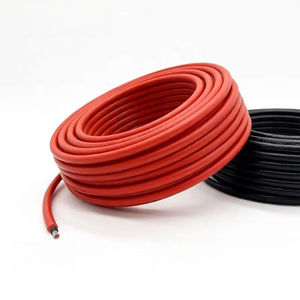 สายเคเบิลโซลาร์เซลล์ PV1-F รุ่น DC ตัวนำทองแดงเคลือบดีบุก ฉนวน XLPE แรงดันต่ำ สำหรับสถานีไฟฟ้า ระบบโซลาร์เซลล์ - Product Image 1