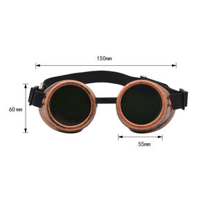 نظارات علوم خيالية للحام بتصميم قوطي عتيق رائجة للبيع، نظارات للحفلات وتنكر الهالوين بطراز ستيمبانك - Product Image 2